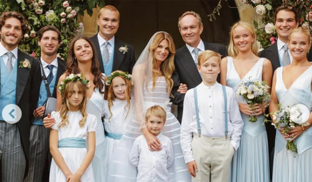 Jemima Goldsmith shares pictures of inside her wedding day to Irish-Australian financier Cameron O'Reilly. Pic: JemimaKhan/Instagram