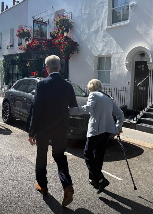 Pierce Brosnan's family day out. Pic: Paris Brosnan / Instagram