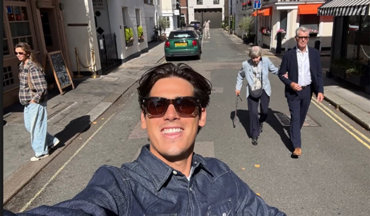Pierce Brosnan's family day out. Pic: Paris Brosnan / Instagram