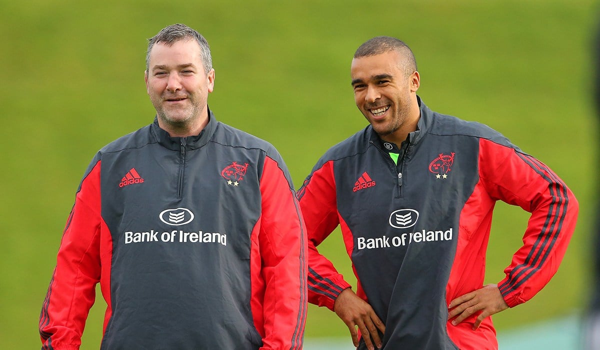 Simon Zebo Anthony Foley