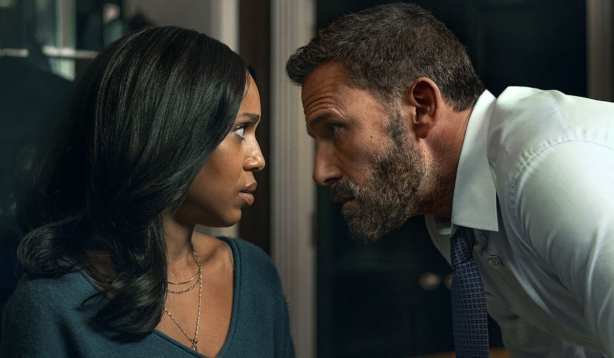 ANIMALS. (L to R) Kerry Washington as Abigail and Ben Affleck as Mark in Animals. Pic: Netflix