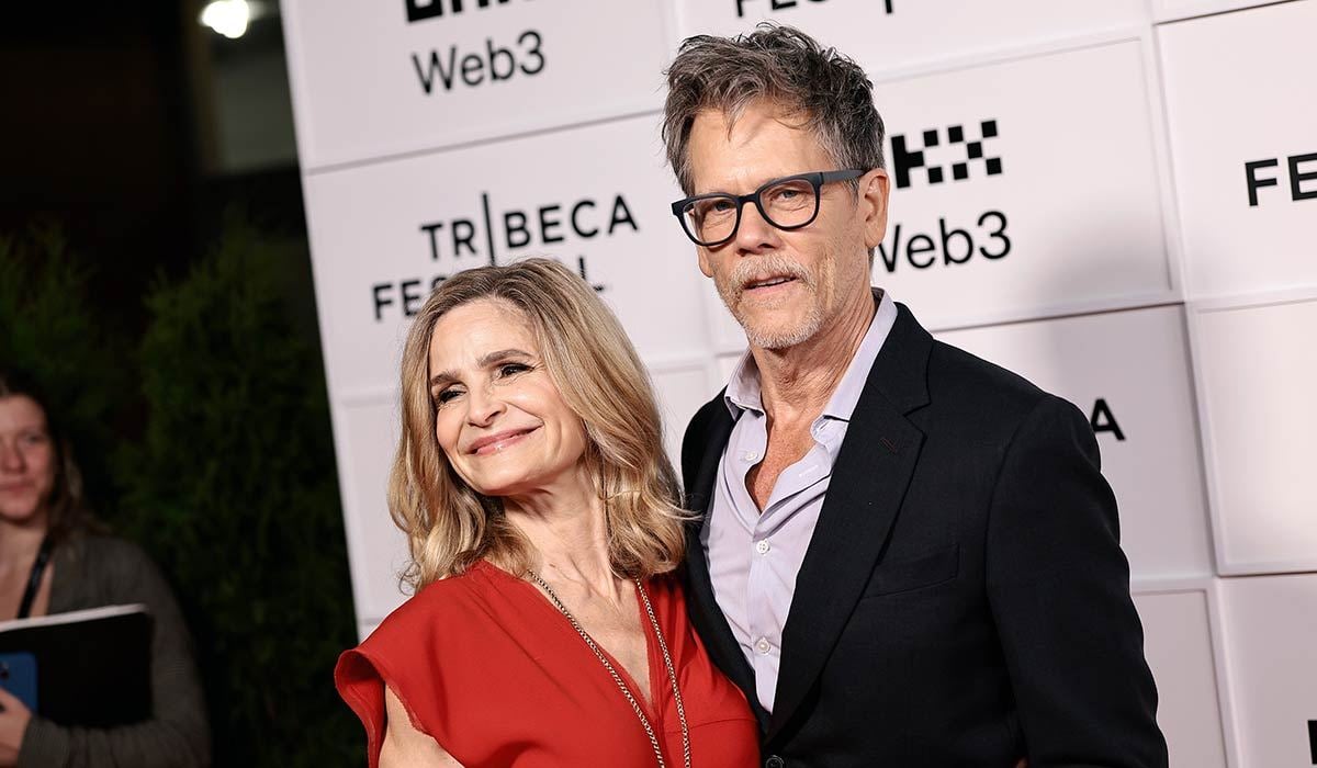 Kyra Sedgwick and Kevin Bacon. Pic: Getty Images