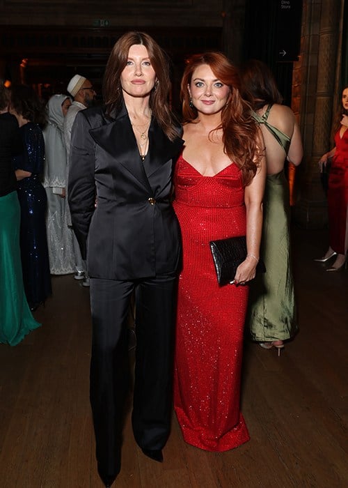 LONDON, ENGLAND - OCTOBER 09: Sharon Horgan and Samantha Barry attend the 2026 Albies, hosted by The Clooney Foundation for Justice at the Natural History Museum on October 09, 2026 in London, England. (Photo by Hoda Davaine/Getty Images for The Clooney Foundation for Justice)