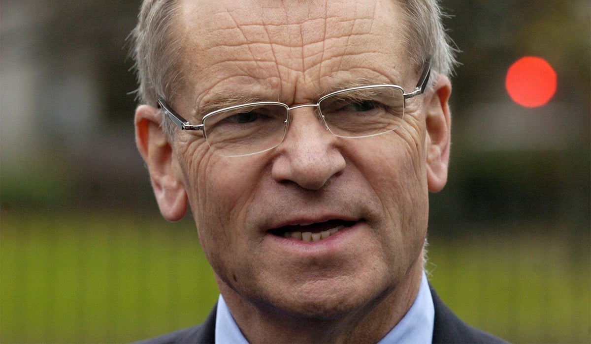 Jeffrey Archer in Dublin in 2004.