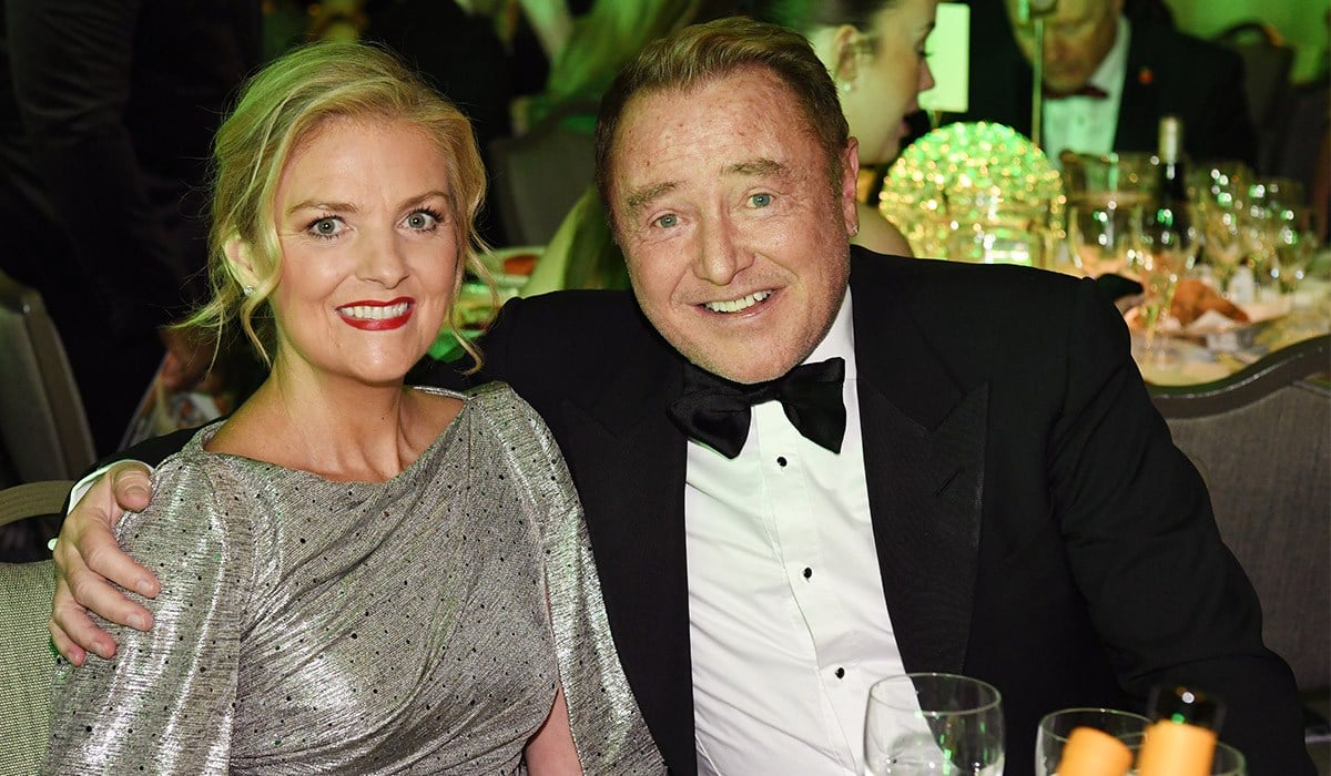 Michael Flatley with his wife Niamh