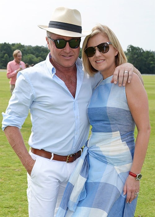 Michael Flatley with his wife Niamh