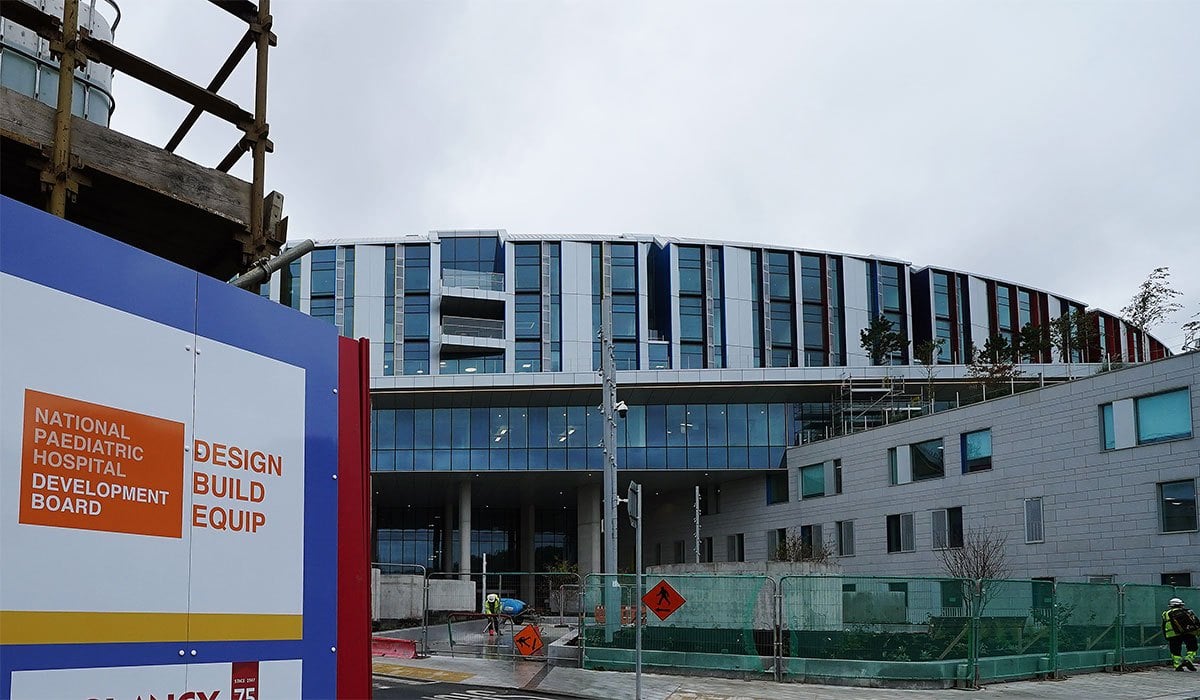 The new National Children's Hospital. Pic: Brian Lawless/PA Wire