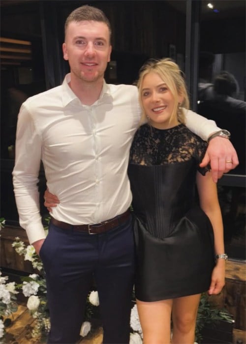 Louise Cantillon and husband