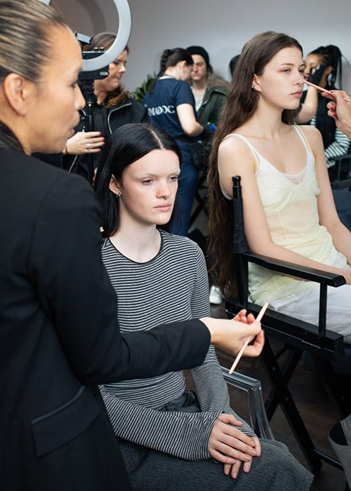Joanna Donnelly's daughter, Nicci Luijkx, in Ireland Fashion Week. Pic: Provided