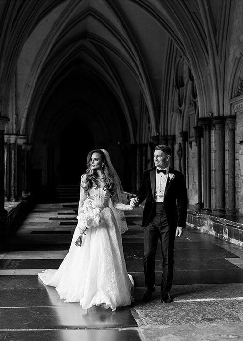 Shay and Rebecca Given's wedding. Pic: Emily Robinson Photography