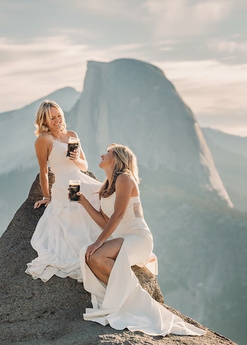 Irish Olympian Nicci Daly ties the knot with Jenna Aliff. Pic: Nicci Daly/Instagram