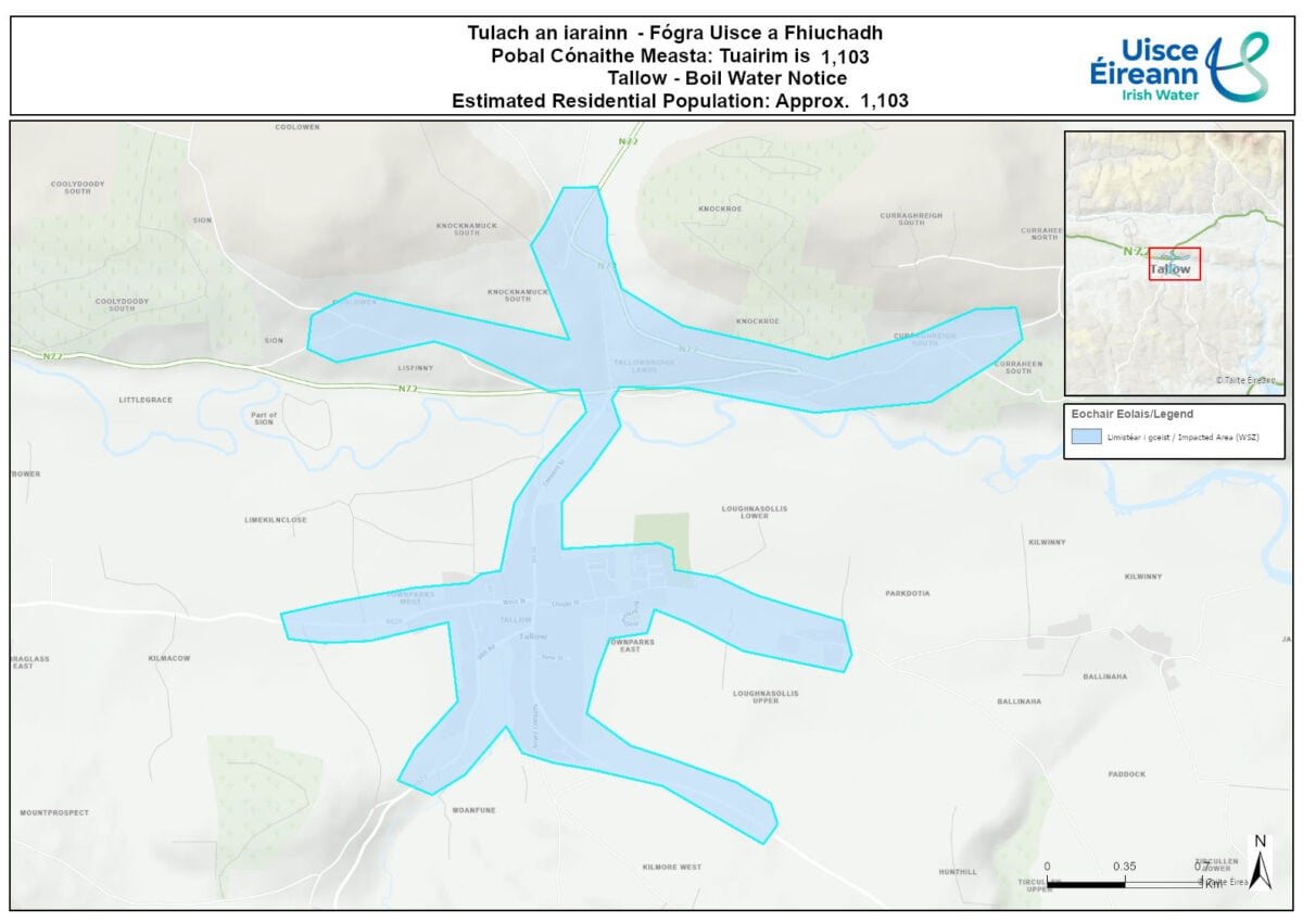Tallow BWN Map
