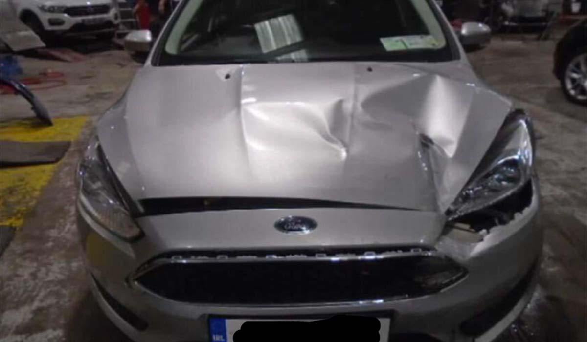 Written-off car