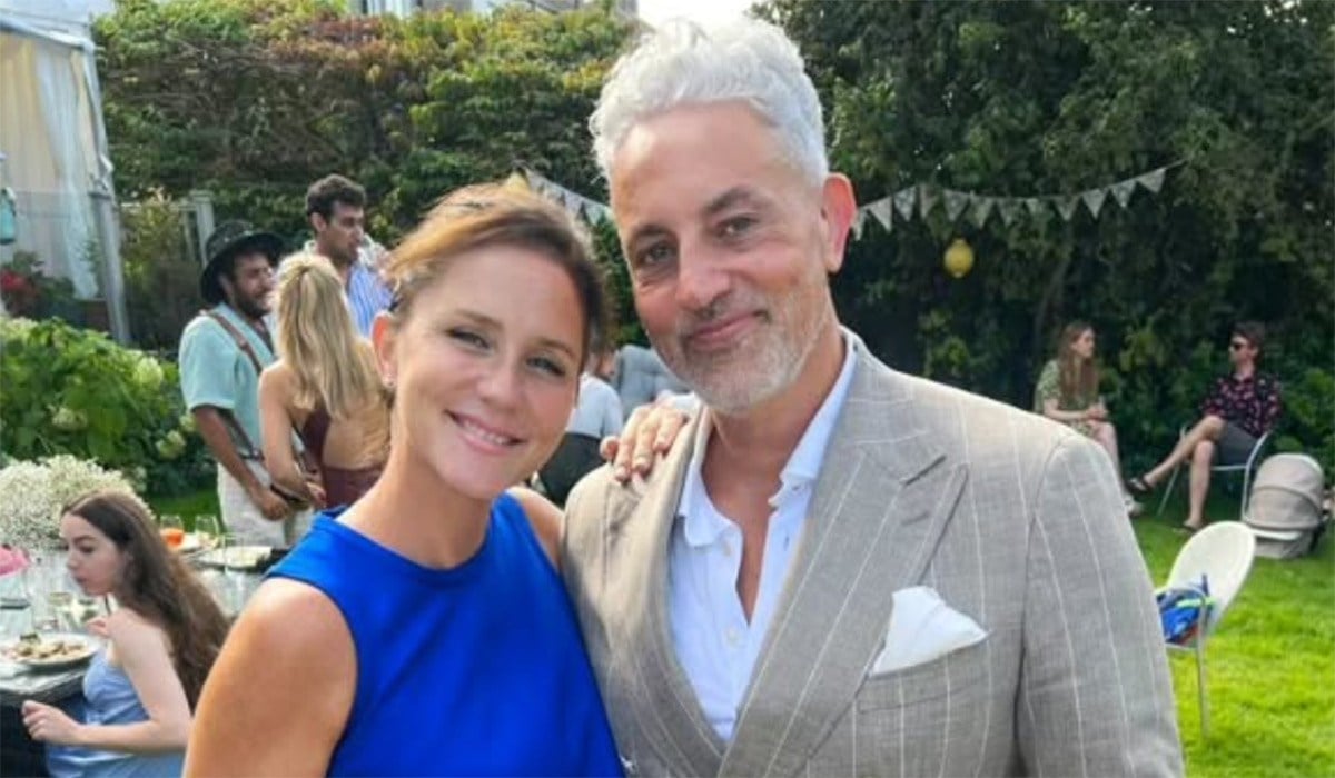 Baz Ashmawy and Tanja Evans. Pic: Baz Ashmawy / Instagram