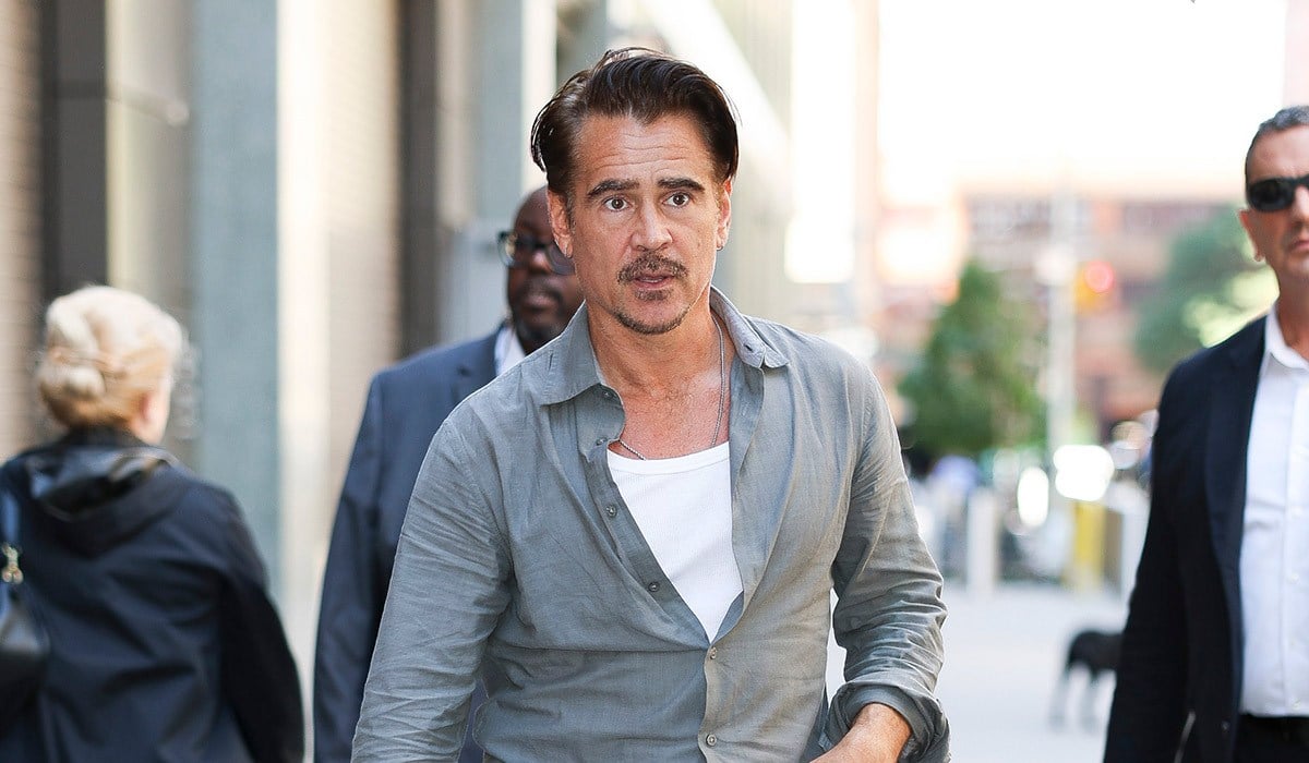 Colin Farrell seen at "The View" in New York City. Pic: GC Images