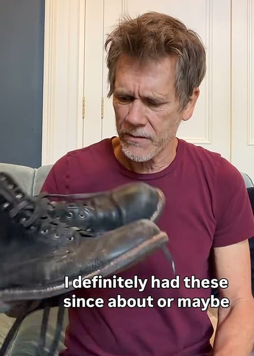 Kevin Bacon's missing parcel has finally arrived in Ireland. Pic: Kevin Bacon / Instagram