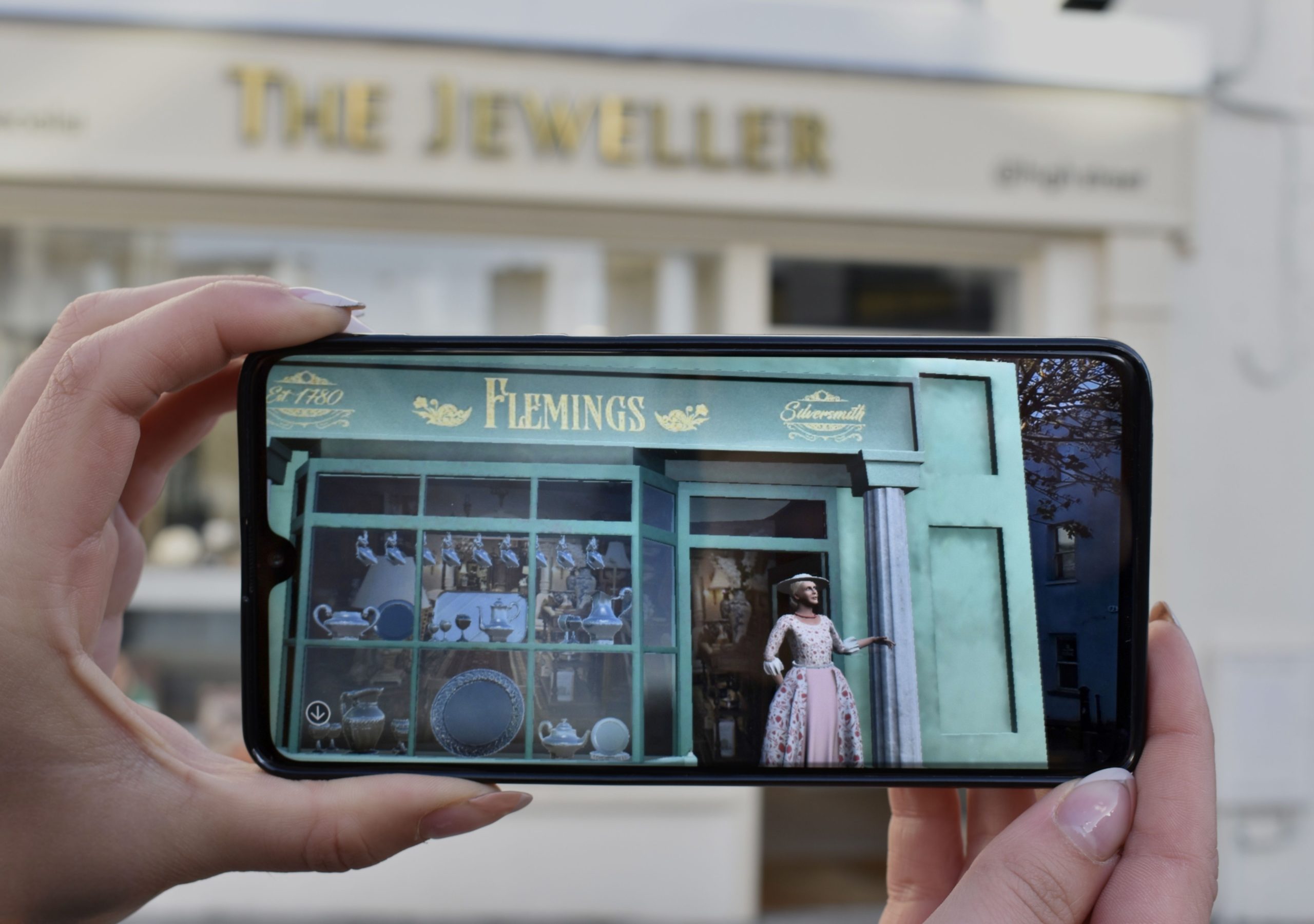 digital story walking trail