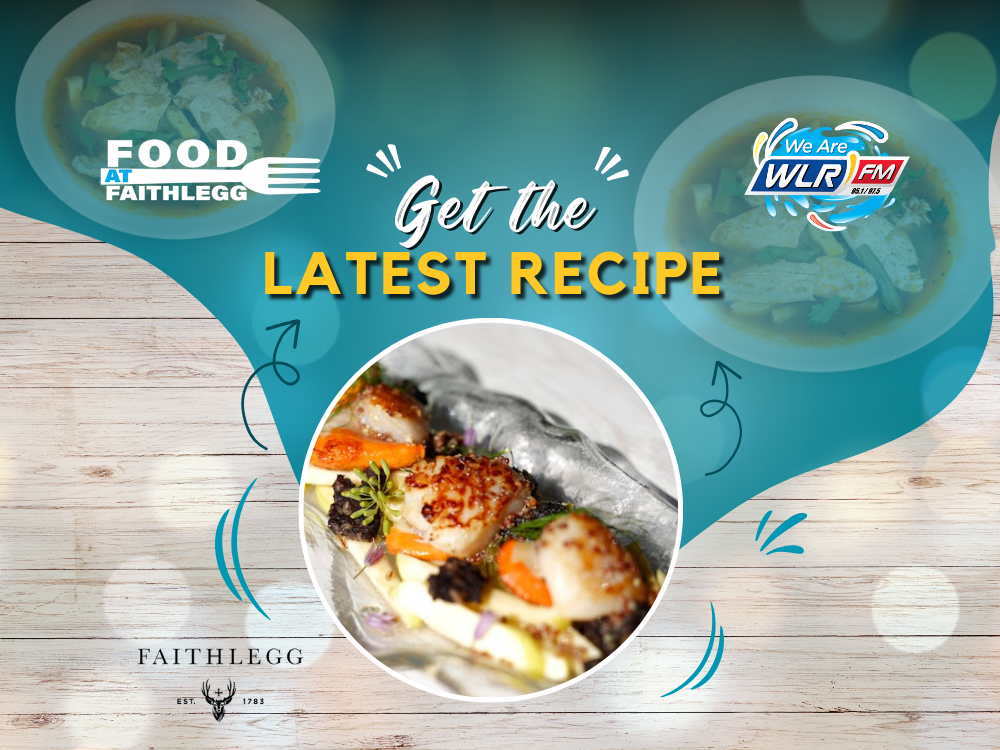 Scallops with Black Pudding