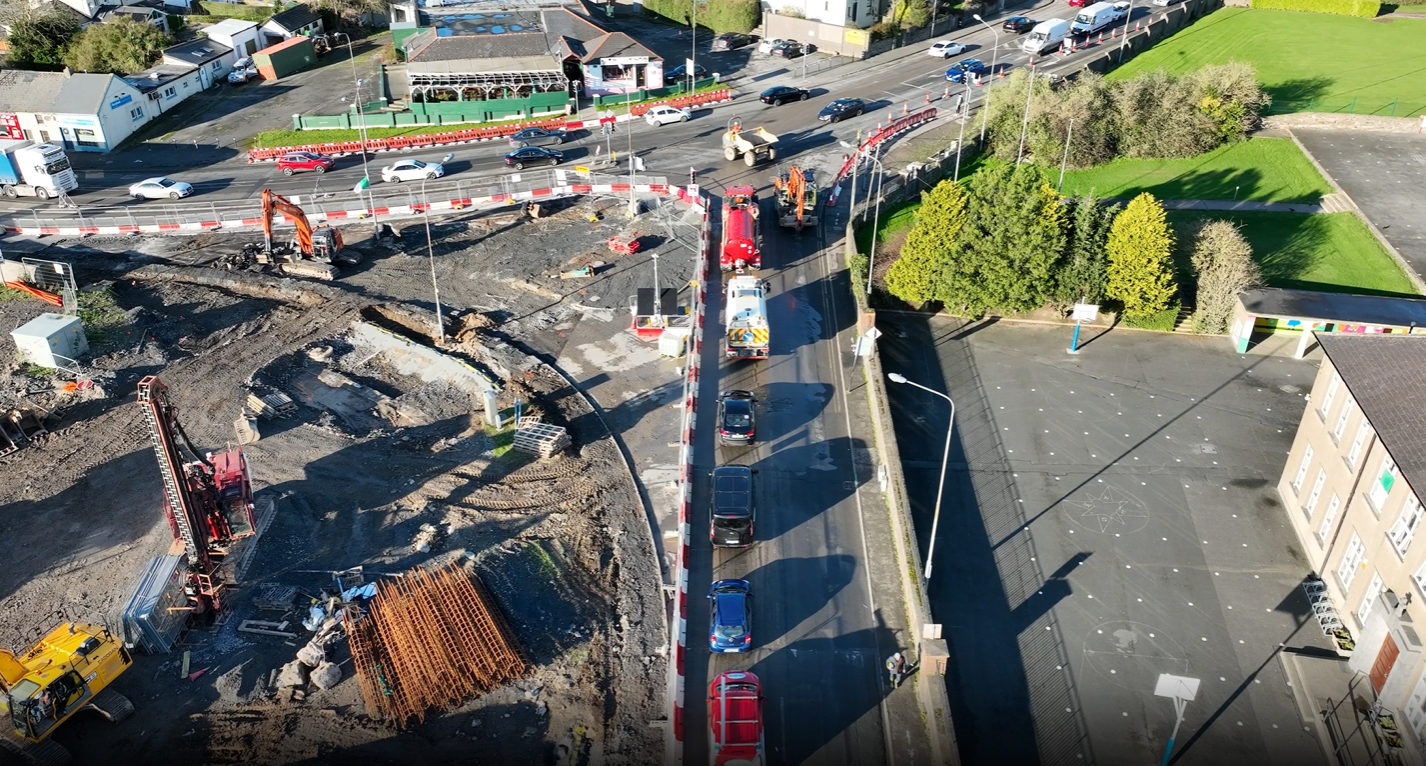 Ferrybank road works