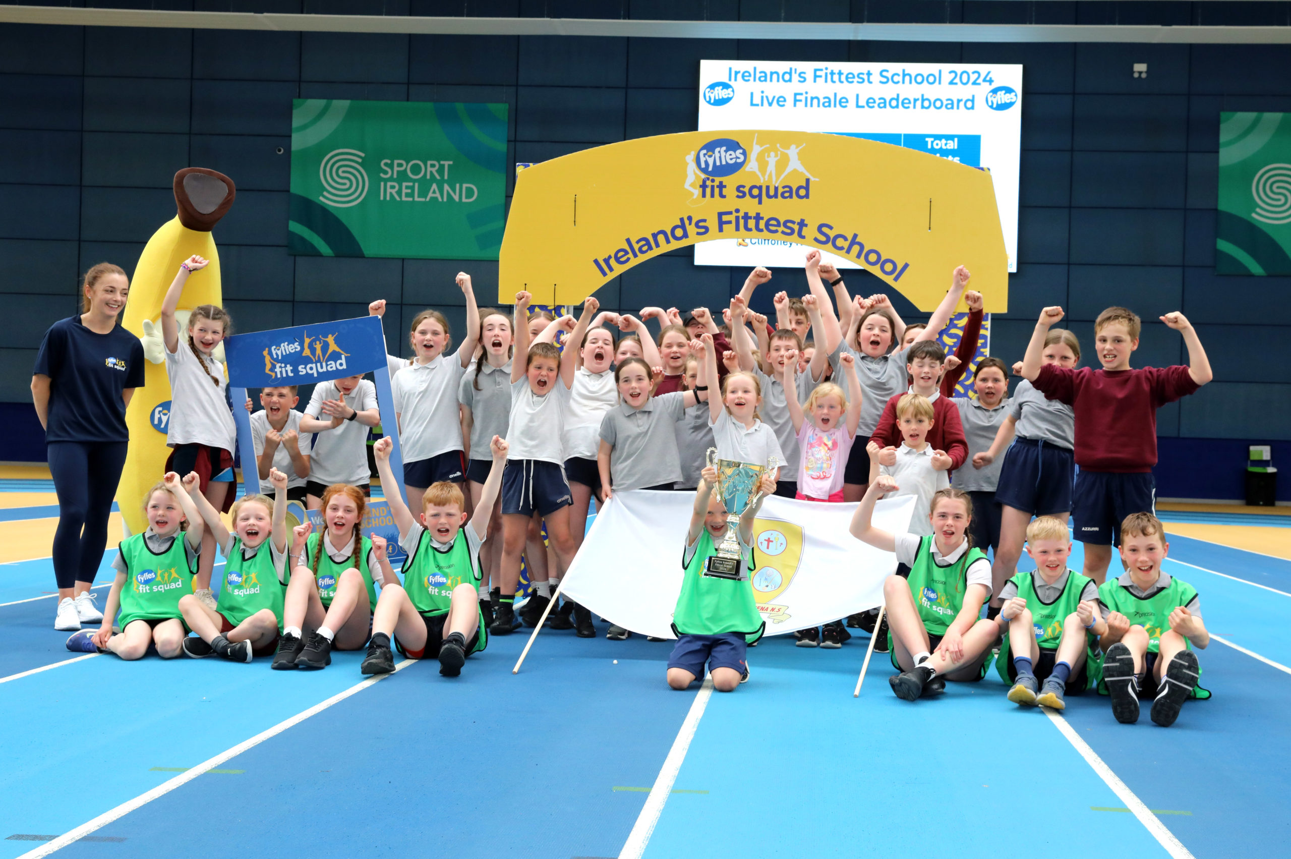 CHAMPIONS: from St. Mary’s Touraneena National School, Waterford, 