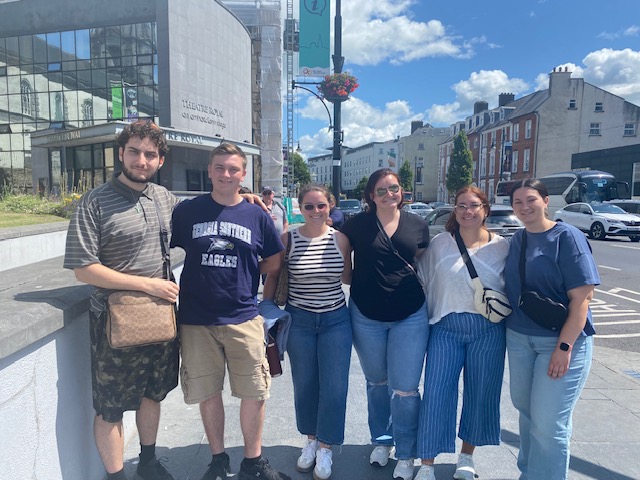 Tourists Ireland July 2