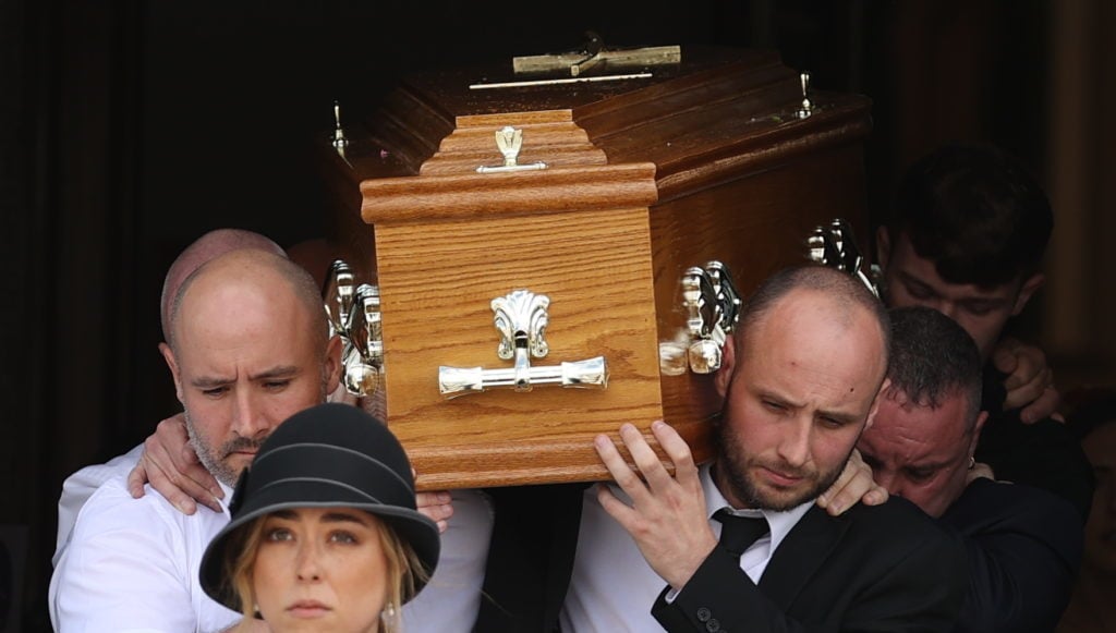 Jessica McLoughlin funeral