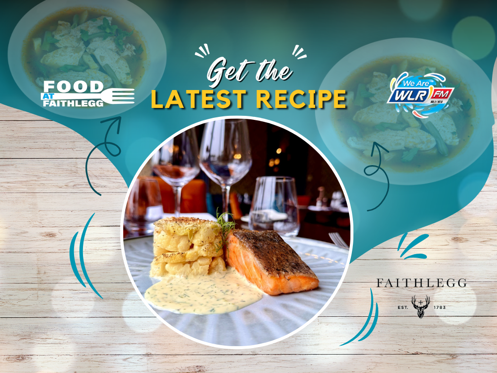 Crispy skinned fillet of Salmon