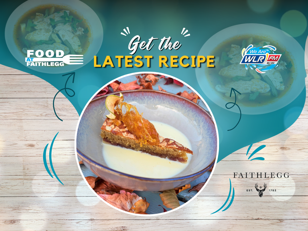 Irish Apple and Whiskey Cake