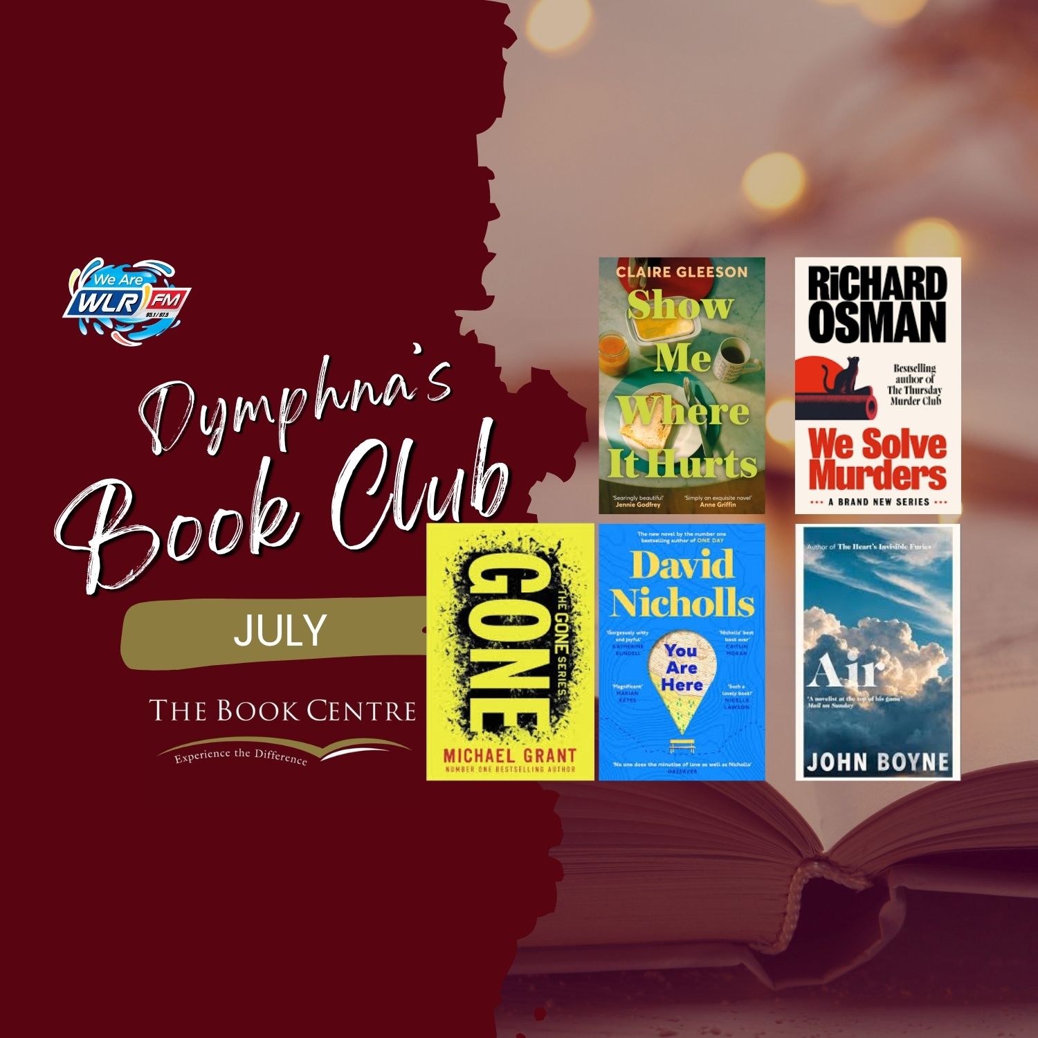 July Dymphna's Book Club