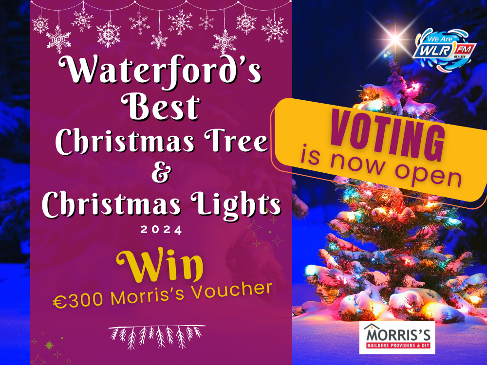 VOTE for Waterford's Best Christmas Tree & Best Lights with Morris's 2024