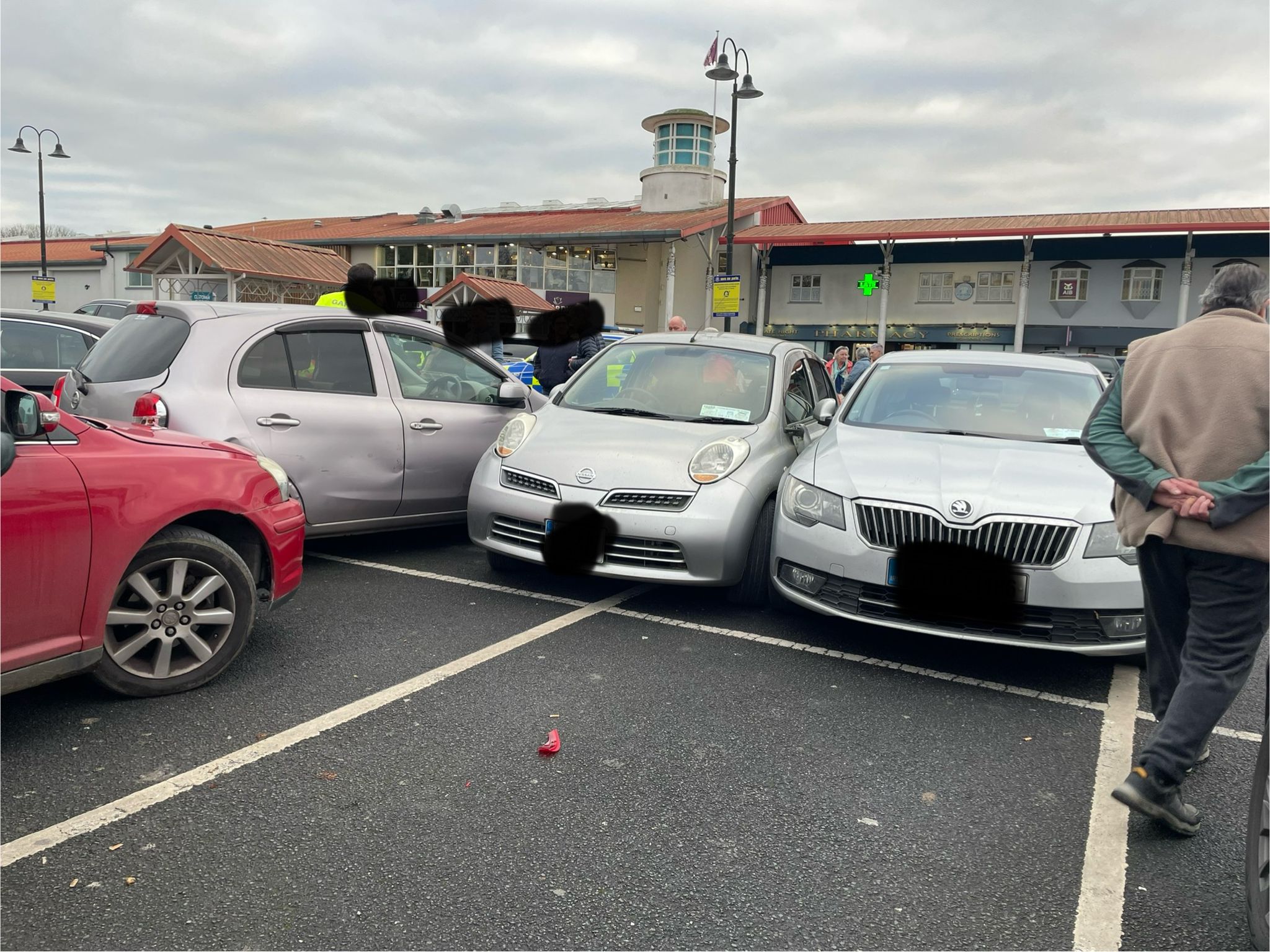 Scene at Ardkeen Stores, Waterford City