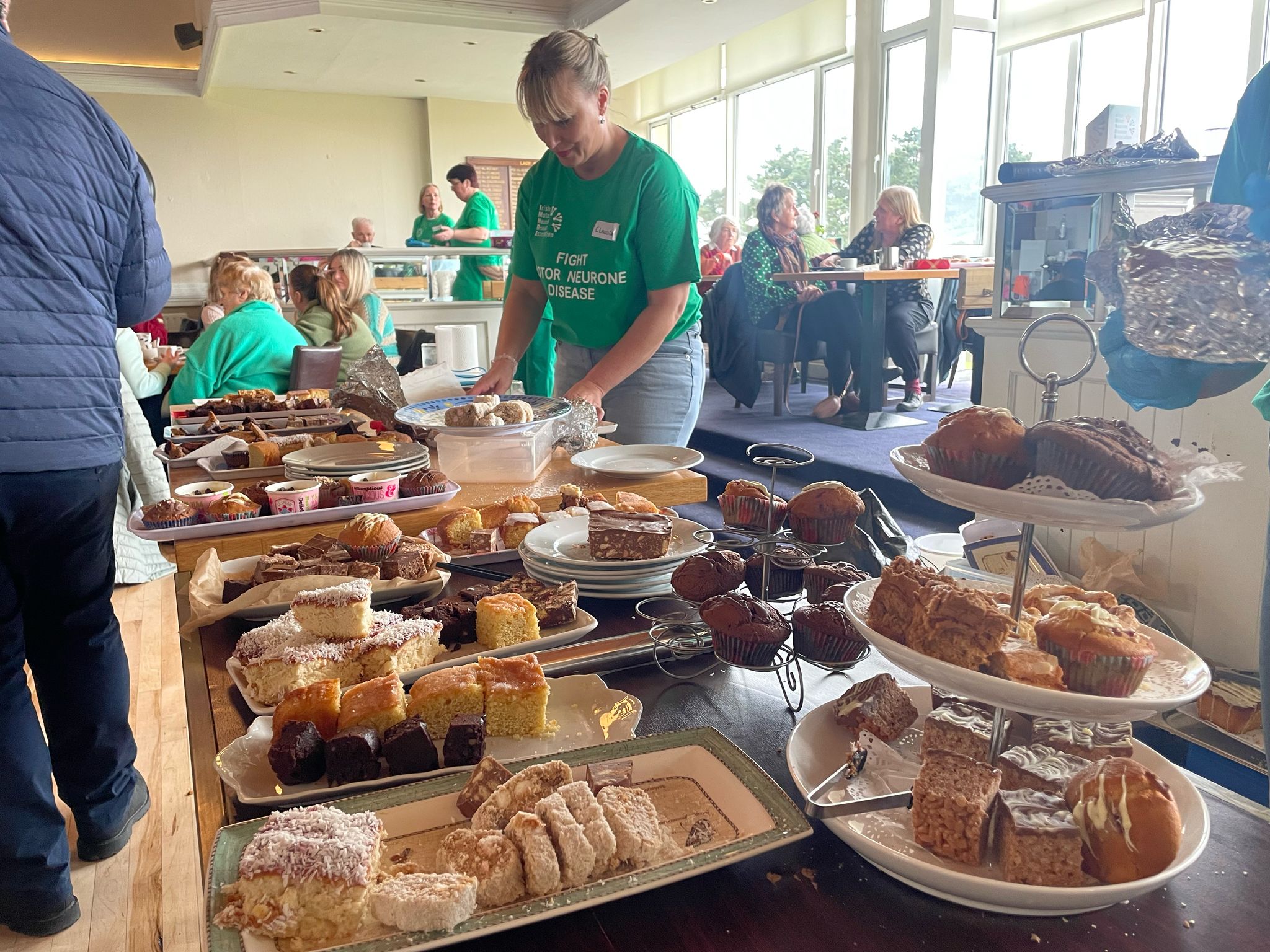 Drink tea for MND coffee morning at Tramore Golf Club
