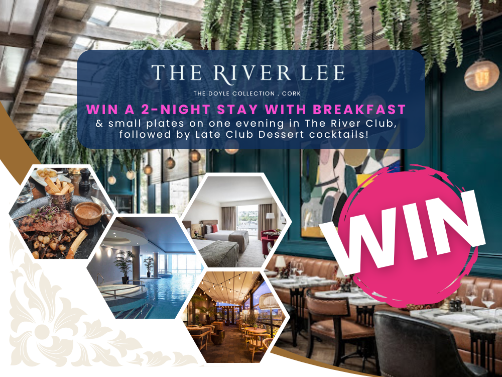 Win 2-Night Stay At The River Lee Hotel - Aug 2024
