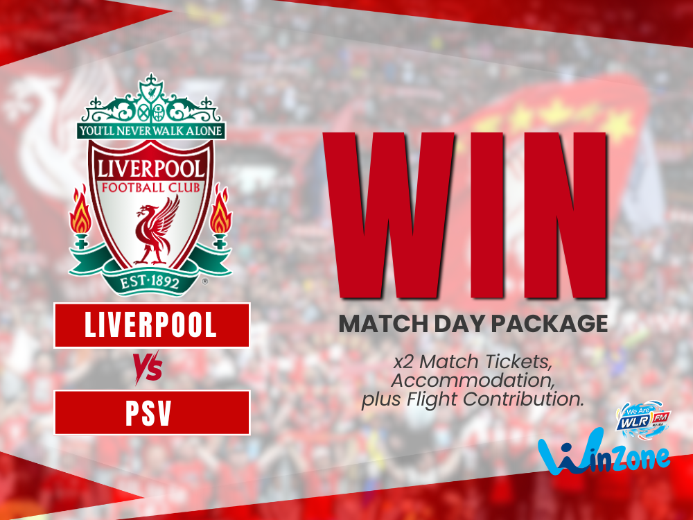 Win Liverpool Match Day Package - WLR 2025