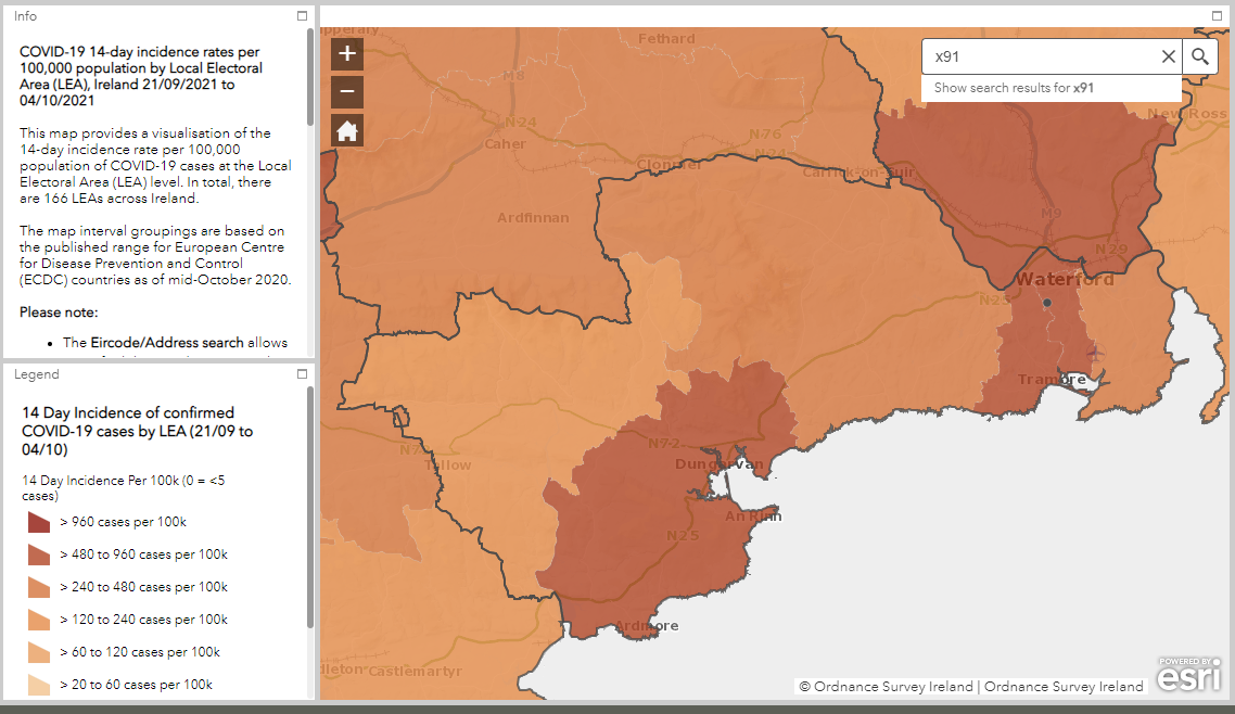covid local electoral area