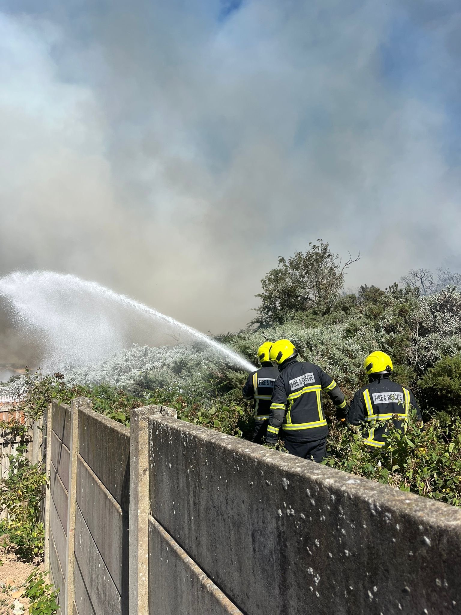 Scene of the Blaze, Kilmeaden