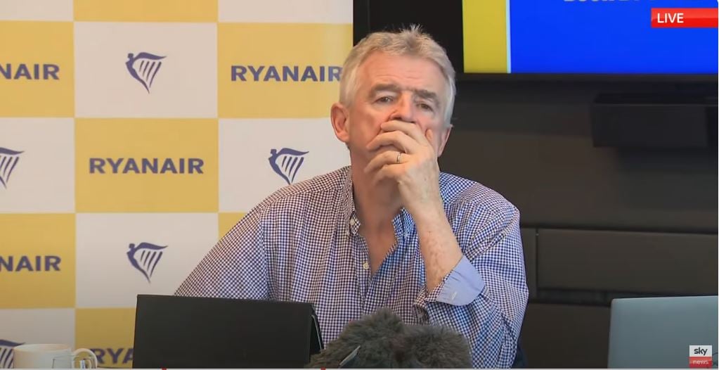 Ryanair Boss Waterford Airport