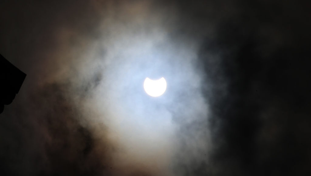 Partial solar eclipse