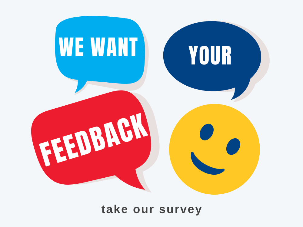 take our survey